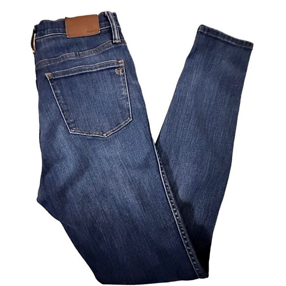 Madewell ~ High Rise 10” Skinny Jeans ~ size 27T ~ approx 29.5” inseam - Picture 12 of 13